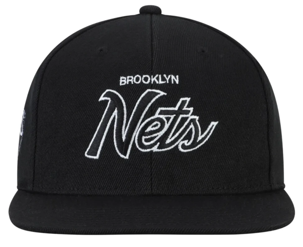 Men's Brooklyn Nets Black NBA Sports Specialty Snapback Adjustable Hat