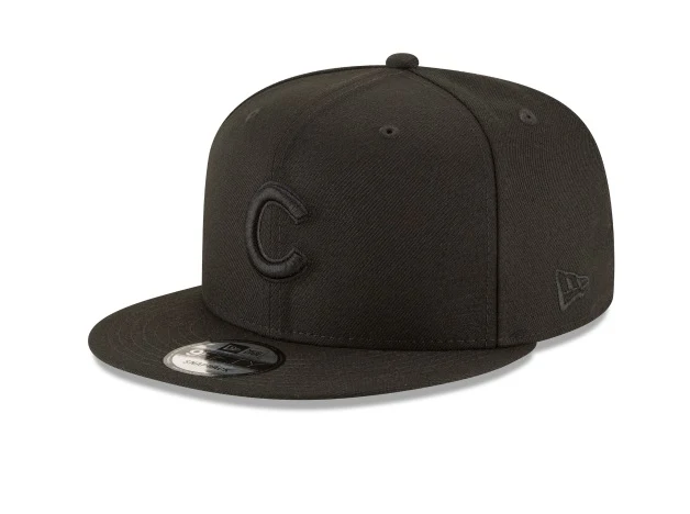 Chicago Cubs Mlb Basic Tonal Black 9Fifty Snapback