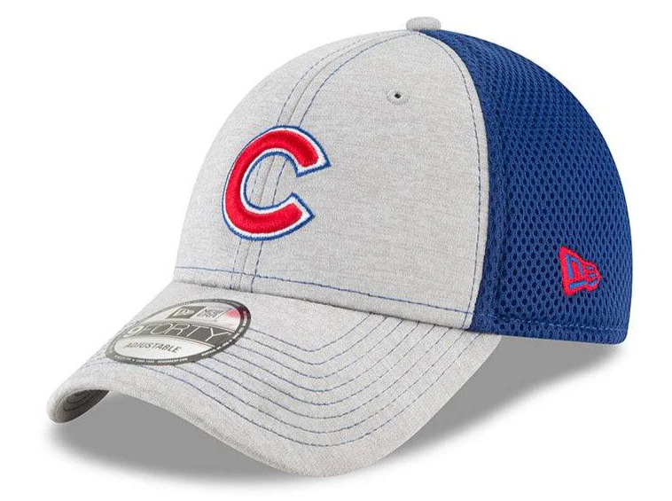 Mens Chicago Cubs Shadow Turn 2 Adjustable Hat By New Era