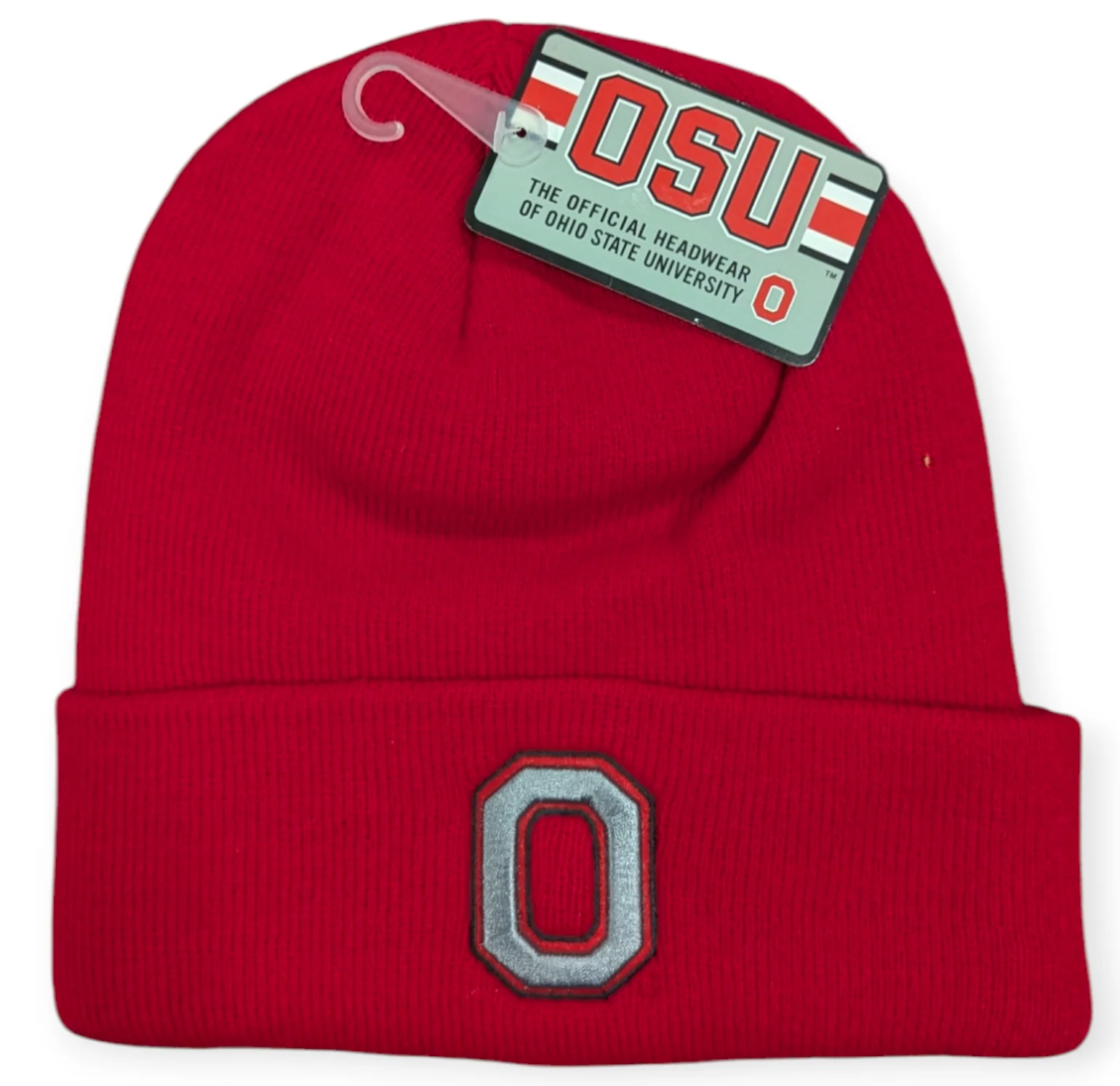 Ohio State Buckeyes Scarlet Cuffed Knit Hat