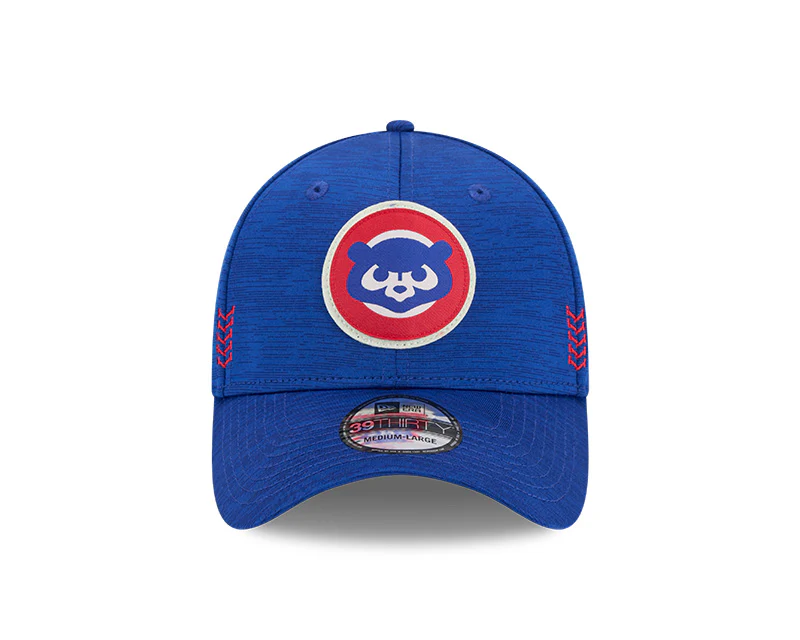 Men's Chicago Cubs New Era Royal 2024 Clubhouse 39THIRTY Flex Fit Hat