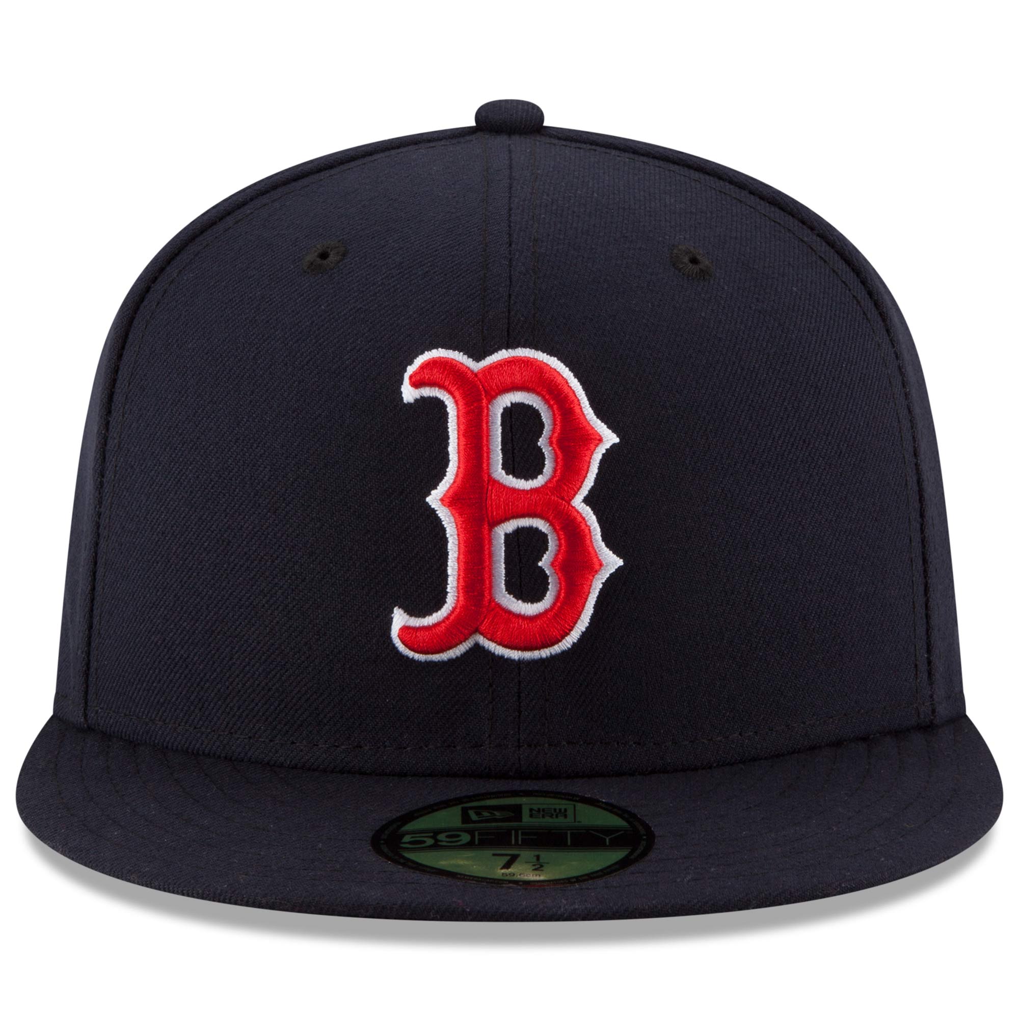 Men's Boston Red Sox New Era Navy Game Authentic Collection On-Field 59FIFTY Fitted Hat