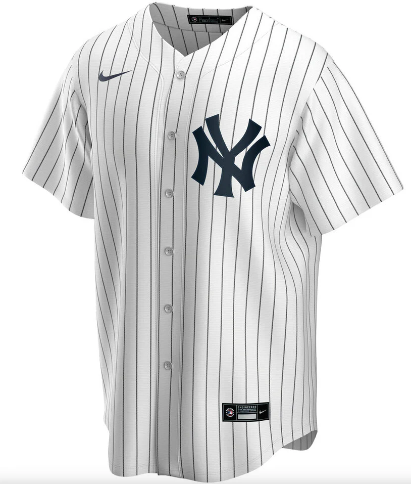 Men's Nike Max Fried #54 White New York Yankees Home Official Replica Player Jersey