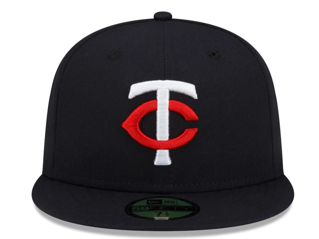 Men's Minnesota Twins New Era Navy Authentic Collection Home 59FIFTY Fitted Hat