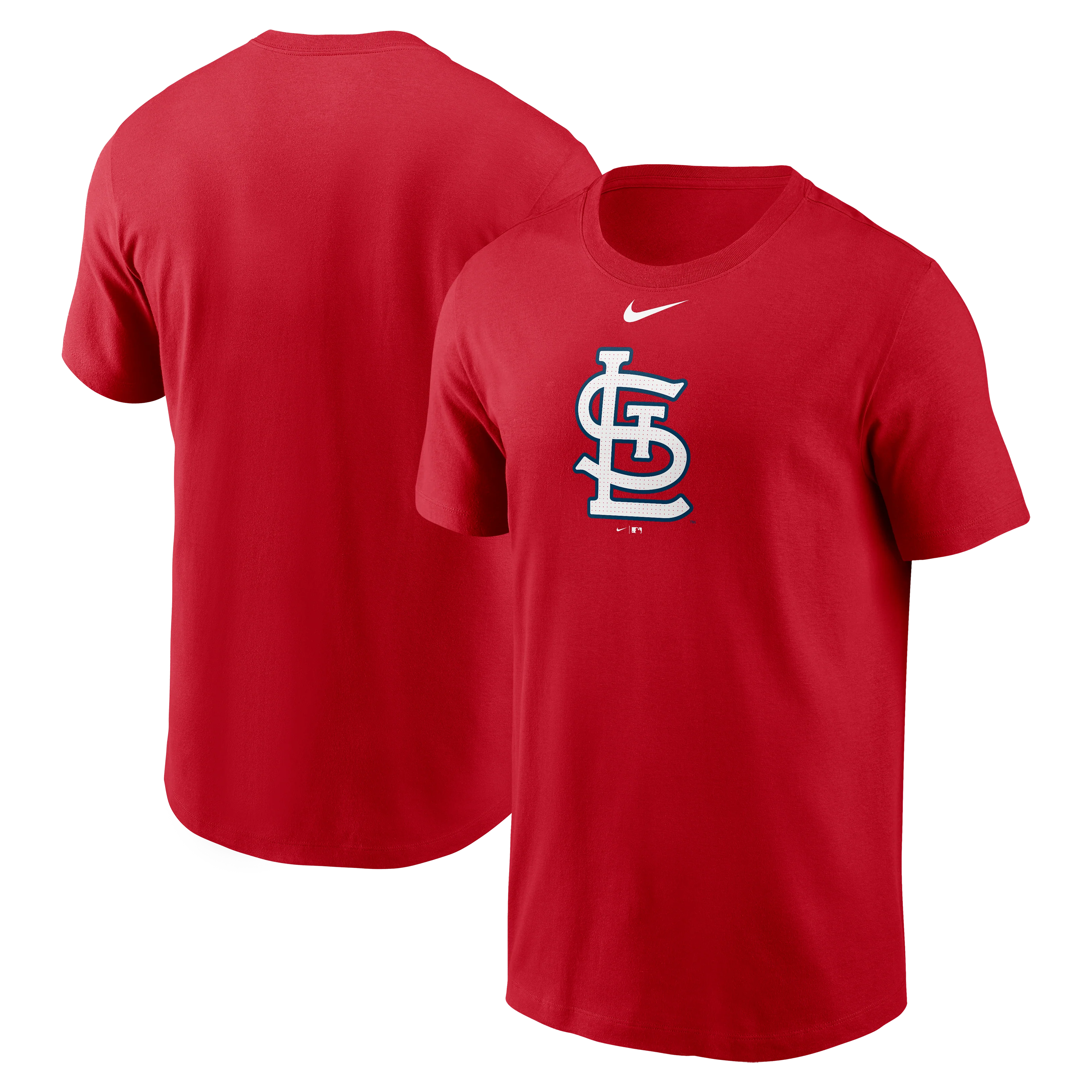 Men's St. Louis Cardinals Nike Red Fuse Large Logo T-Shirt