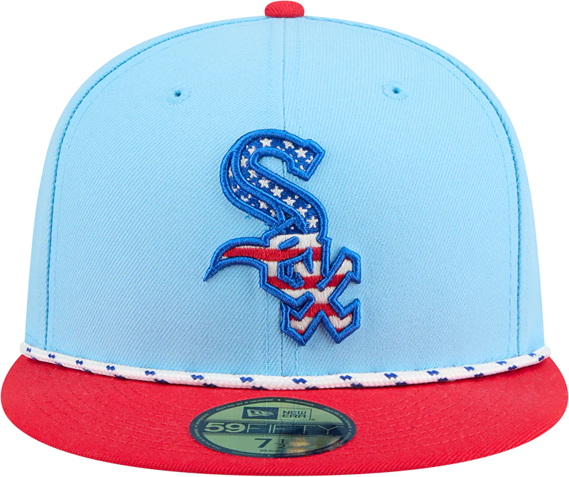 Chicago White Sox 2025 Independence Day New Era Blue 59FIFTY Fitted Hat