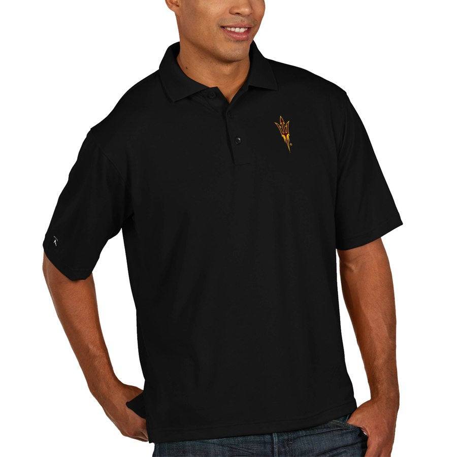 Arizona State Sun Devils Antigua Xtra Lite Polo – Black