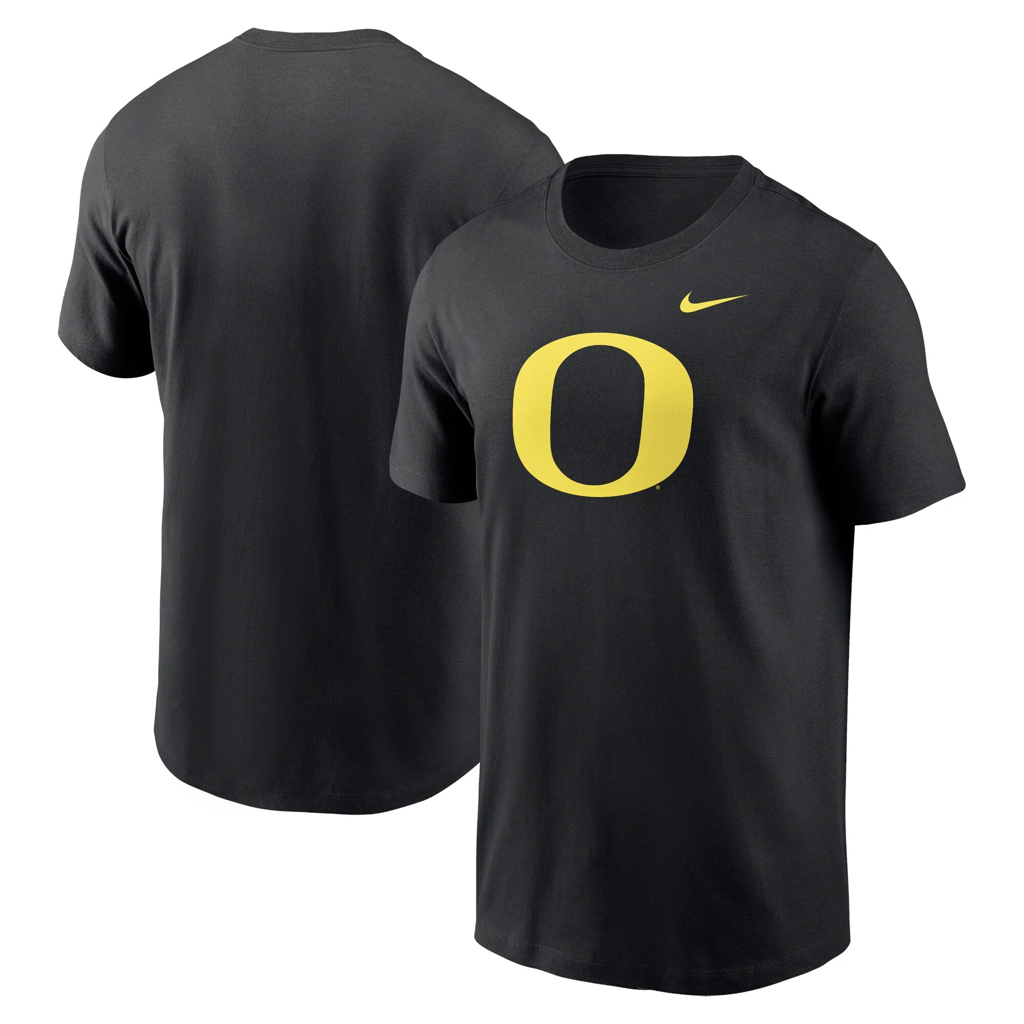 Men's Oregon Ducks Nike Black Primary Logo T-Shirt