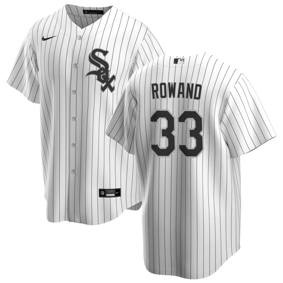 Aaron Rowand Chicago White Sox NIKE Replica Men's Home Jersey With Premium Lettering