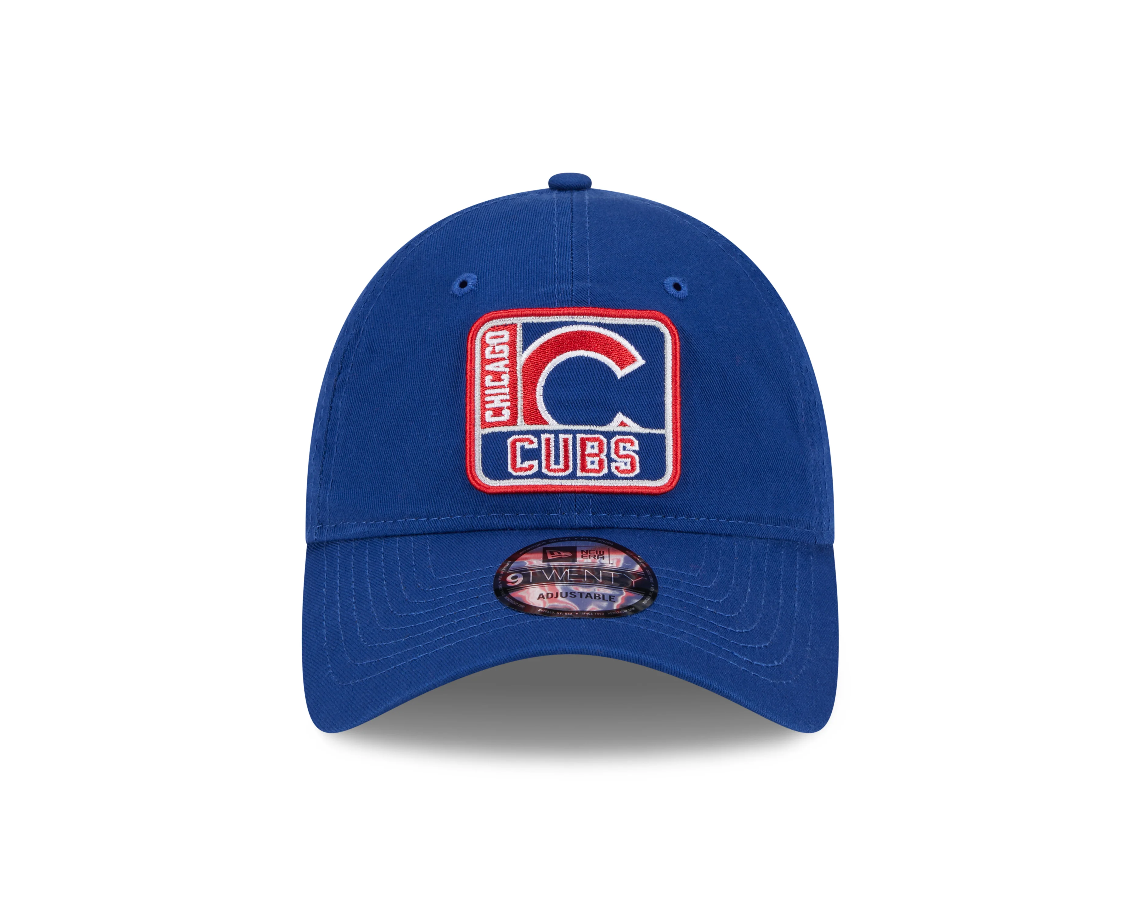 Chicago Cubs New Era Logo Mix 9TWENTY Adjustable Hat - Royal