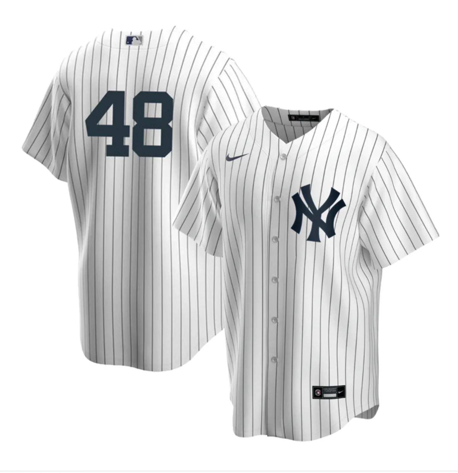 Men's Nike Paul Goldschmidt  #48 White New York Yankees Home Official Replica Player Jersey