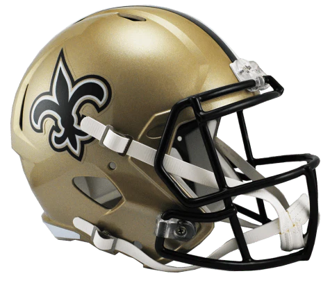 New Orleans Saints Full Size Speed Replica Helmet