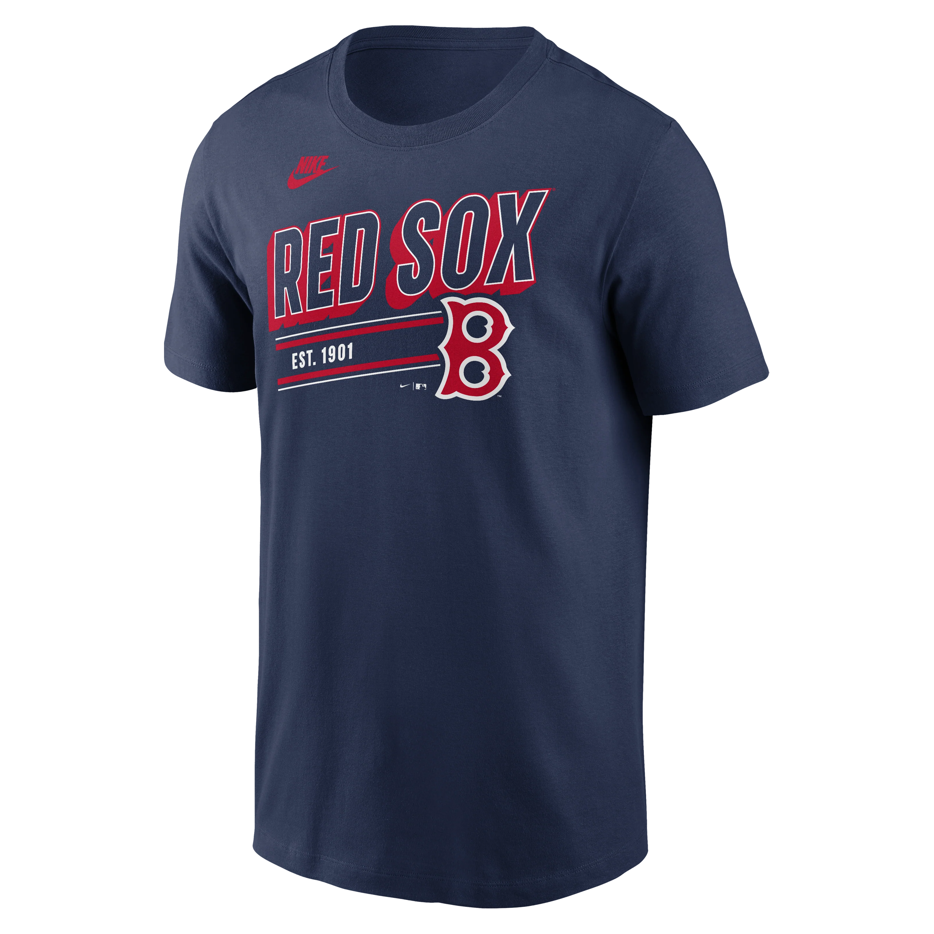 Men's Boston Red Sox Nike Navy Cooperstown Retro T-Shirt
