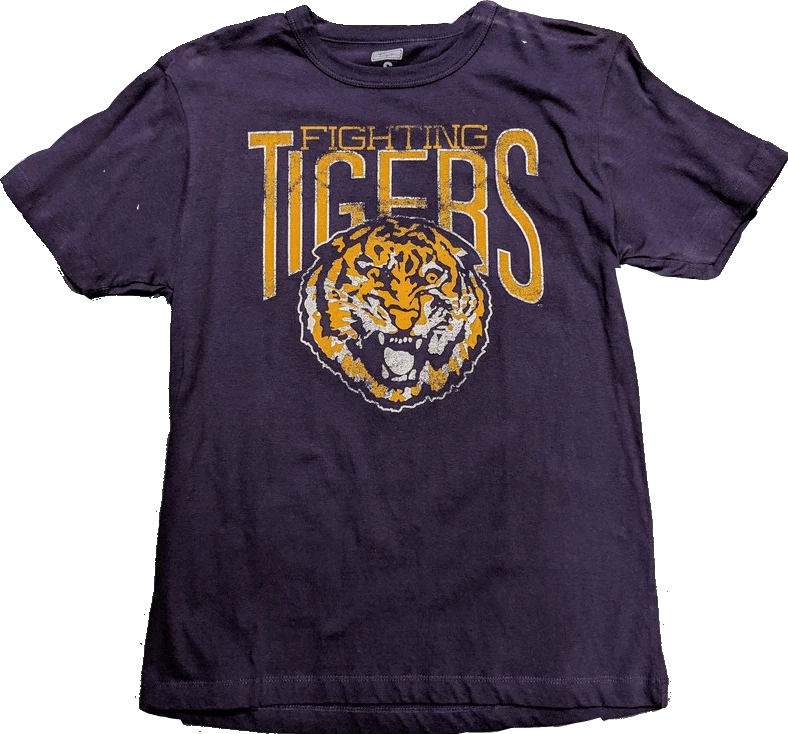 Tailgate Men's LSU Tigers Mascot Honors Purple T-Shirt