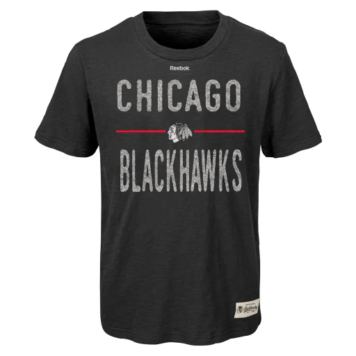 Chicago Blackhawks Descendant Slub Youth Tee By Reebok