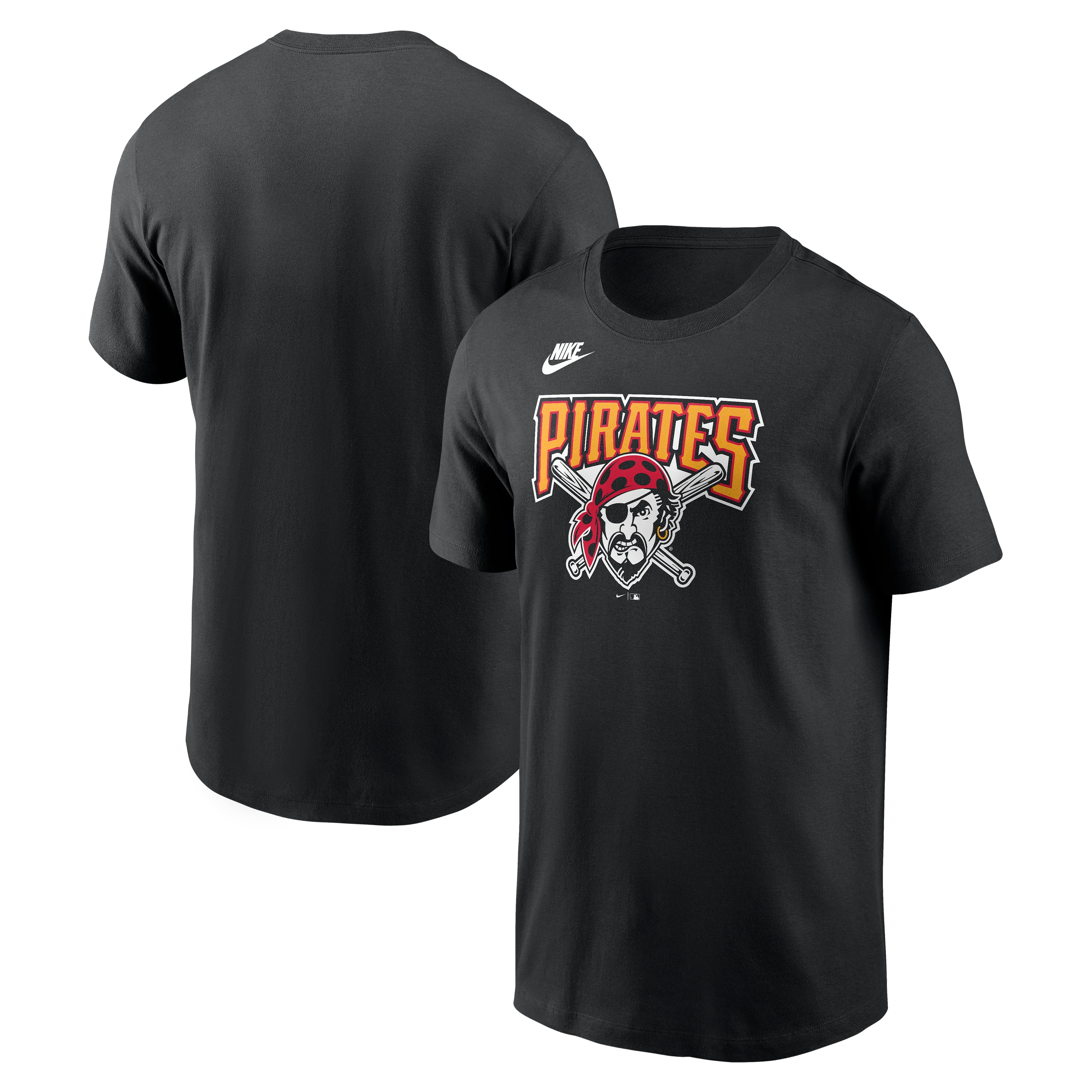 Men's Pittsburgh Pirates Nike Team Cooperstown Black T-Shirt