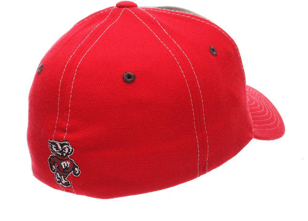 Zephyr NCAA Wisconsin Badgers Men's Powerhouse Z-Fit Cap