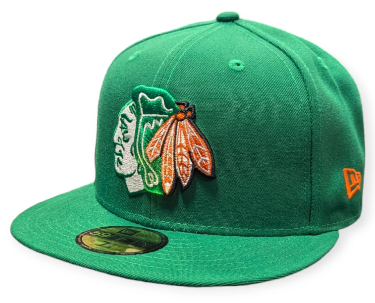 Chicago Blackhawks New Era Kelly Green Irish 59FIFTY Fitted Hat