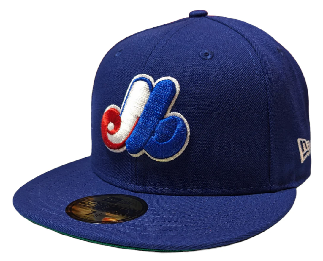 Montreal Expos Classic Royal Cooperstown 59FIFTY Fitted Hat