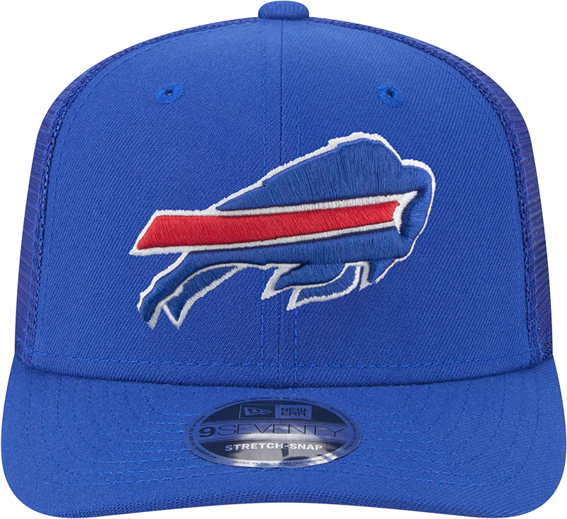 Buffalo Bills New Era Royal 9SEVENTY Trucker Adjustable Hat