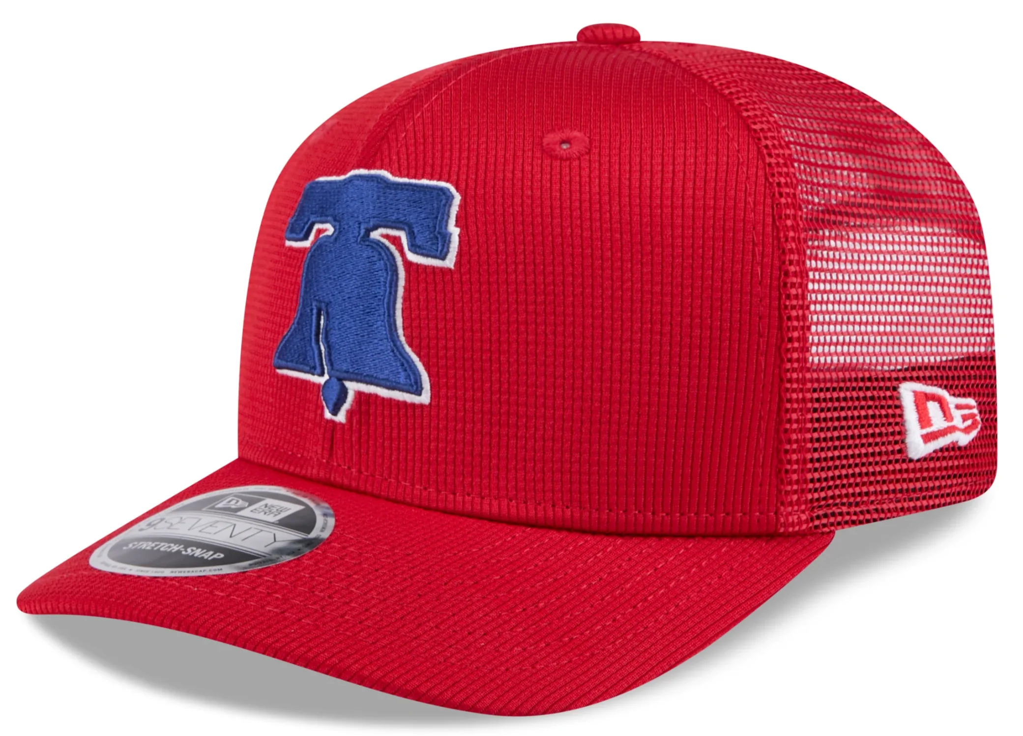 Philadelphia Phillies New Era Red 2025 Spring Training 9SEVENTY Trucker Hat