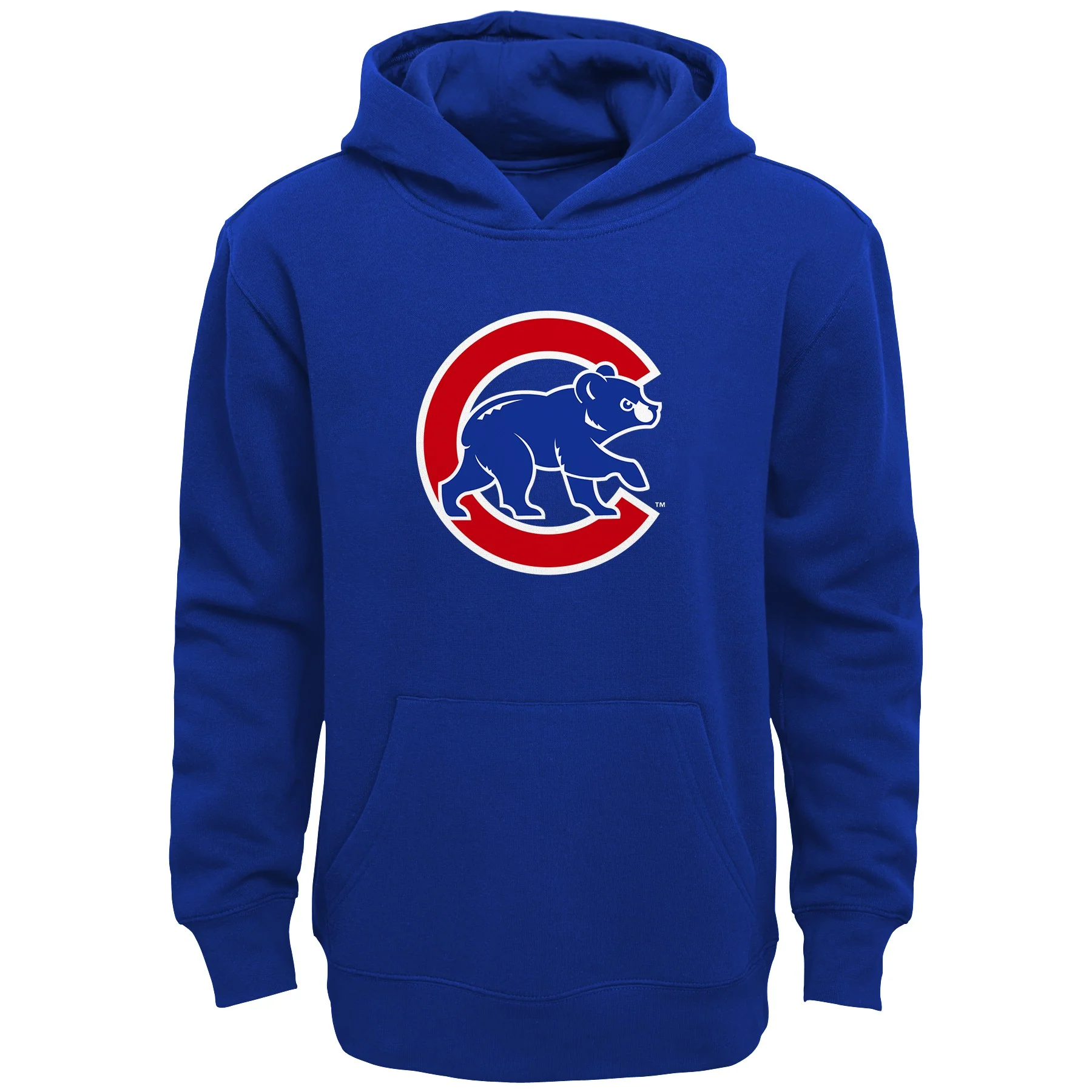 Chicago Cubs MLB Youth Royal Blue Fleece Performance Hoodie