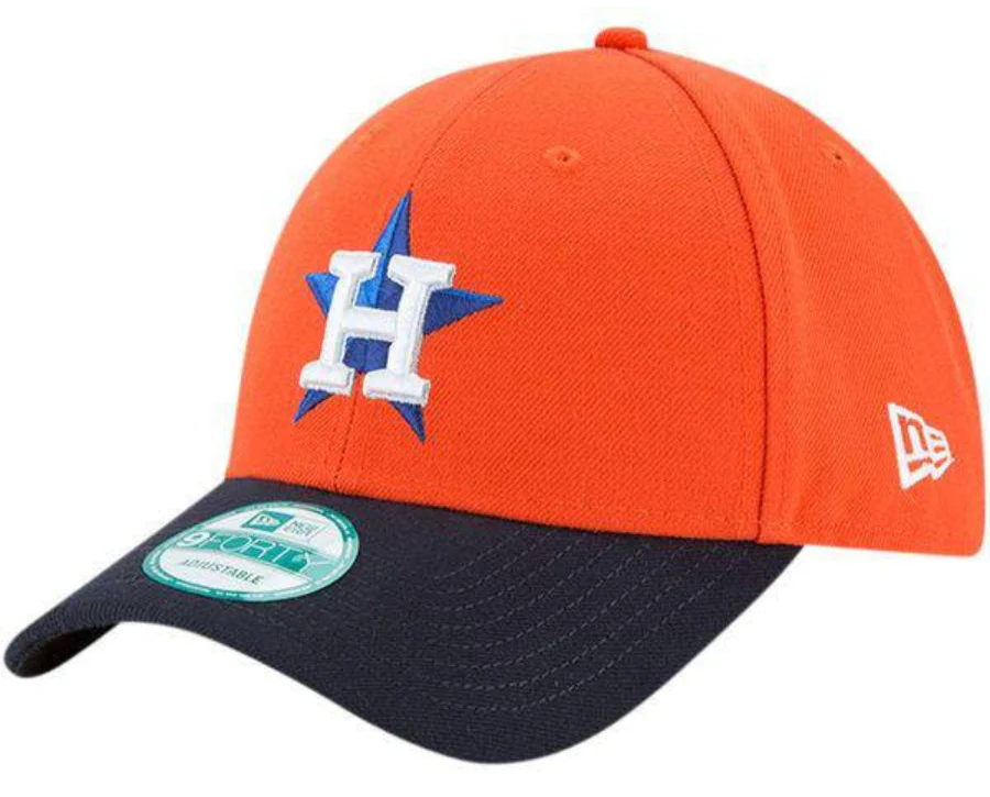 Houston Astros Men’s New Era Orange/Navy The League Alternate 9FORTY Adjustable Hat