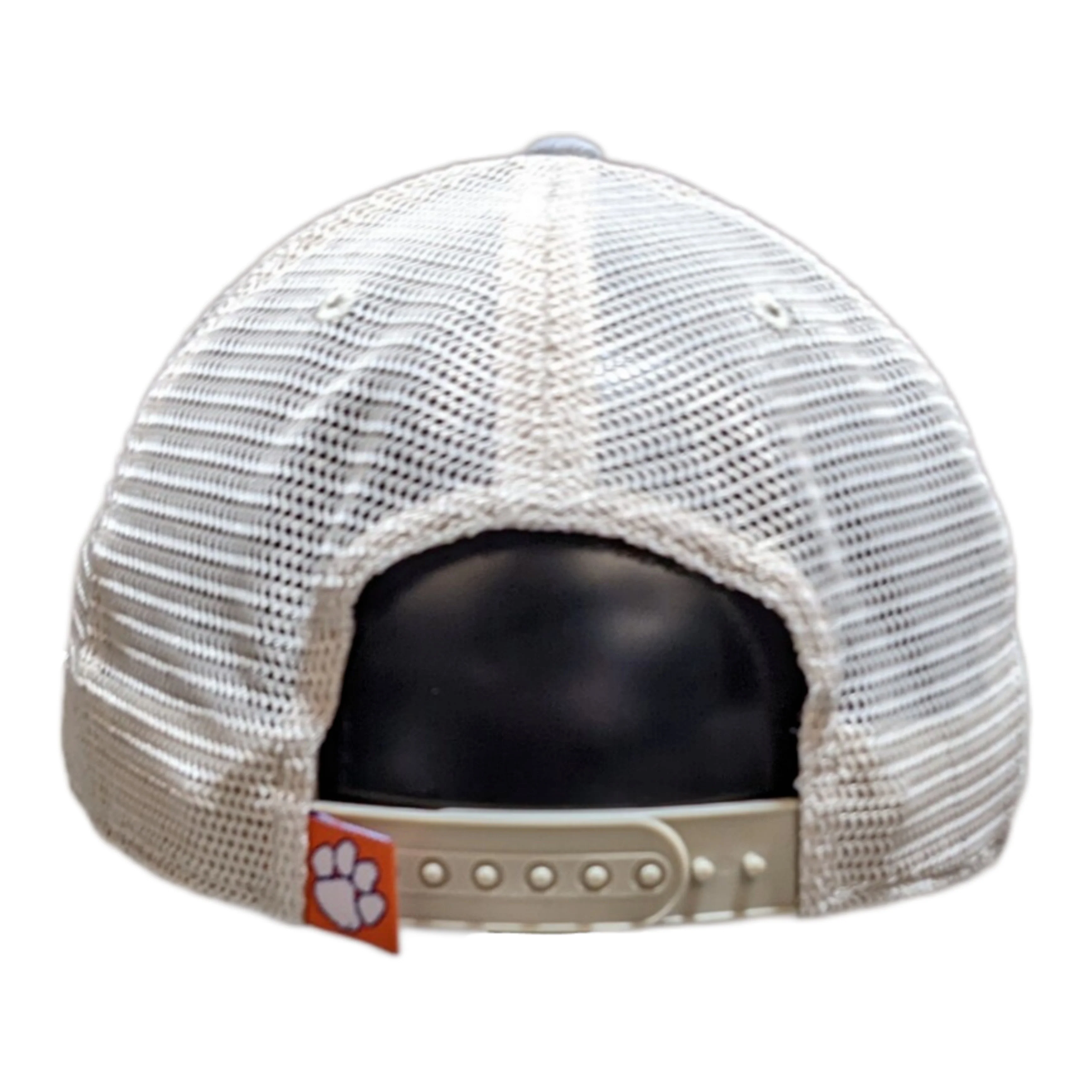 Clemson Tigers Steel Heather Trucker Adjustable Top of the World Hat