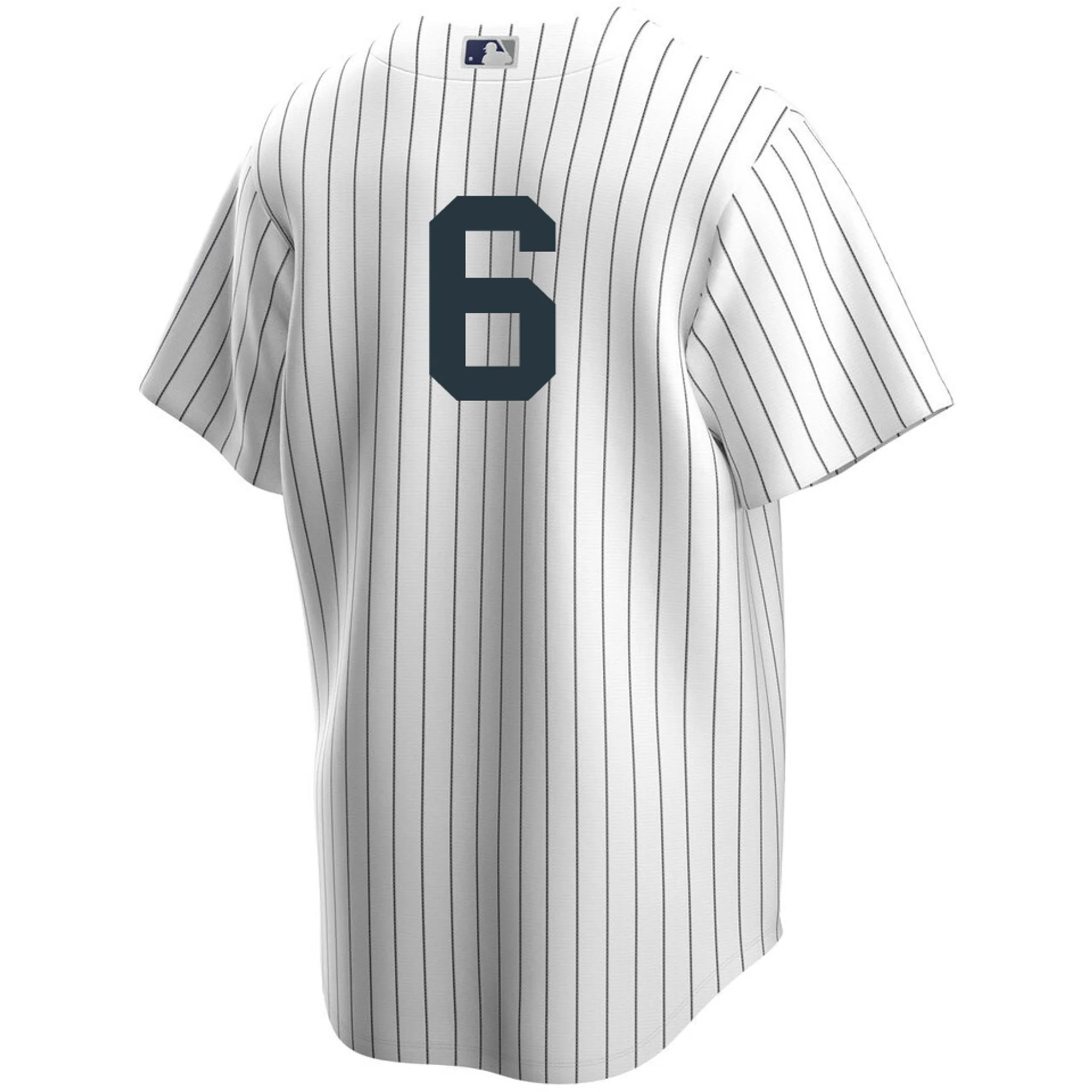 Men's Nike Joe Torre White #6 New York Yankees Home Official Replica Player Jersey