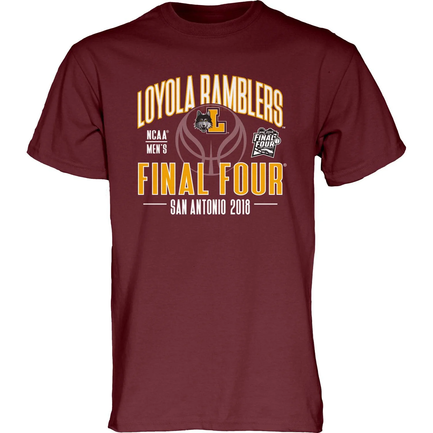 Mens Loyola Ramblers Factor Tee By Blue 84