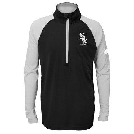 Youth Chicago White Sox Destined 1/2 Zip Track Jacket
