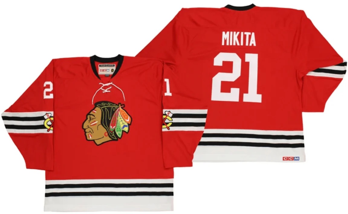 CCM Chicago Blackhawks Stan Mikita Team Classic Vintage Jersey