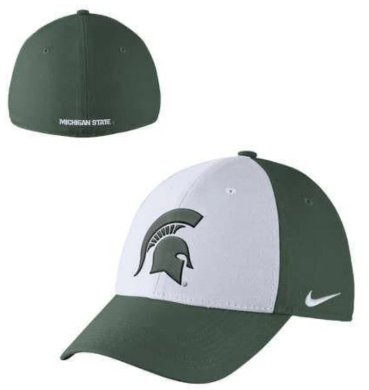 Michigan State Spartans Nike Classic 99 Swoosh Performance Flex Hat