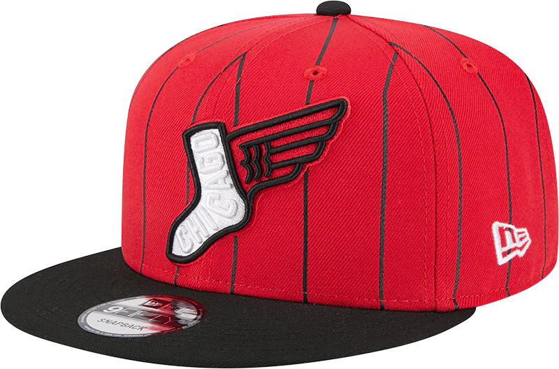 Chicago White Sox New Era 2025 City Connect 9FIFTY Snapback Hat - Red/Black