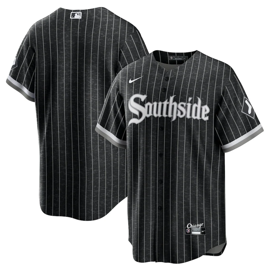 Men's Chicago White Sox Nike Black City Connect Replica Jersey