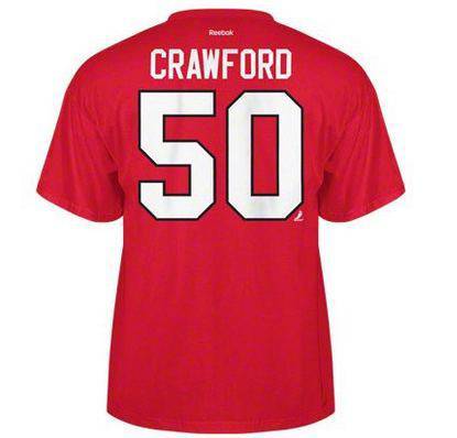 Corey Crawford Chicago Blackhawks Youth Name and Number T-Shirt