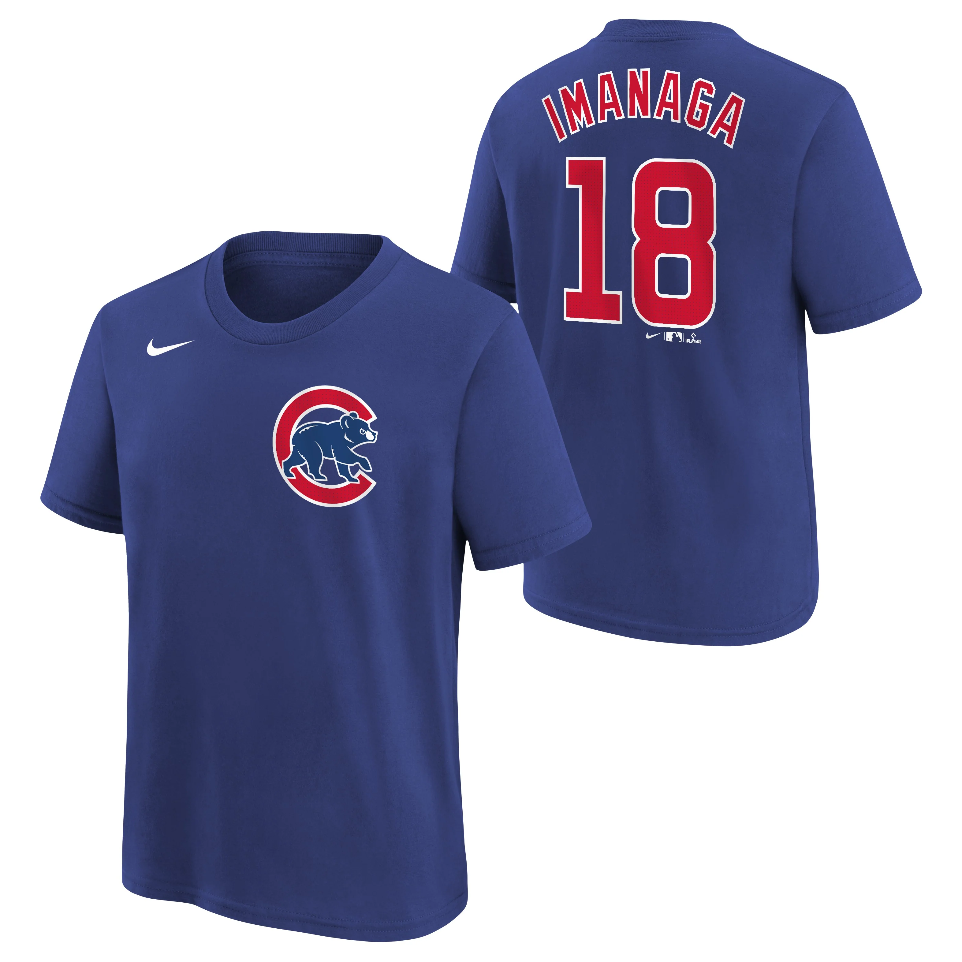 Youth Chicago Cubs Shota Imanaga Royal Nike Name And Number Tee