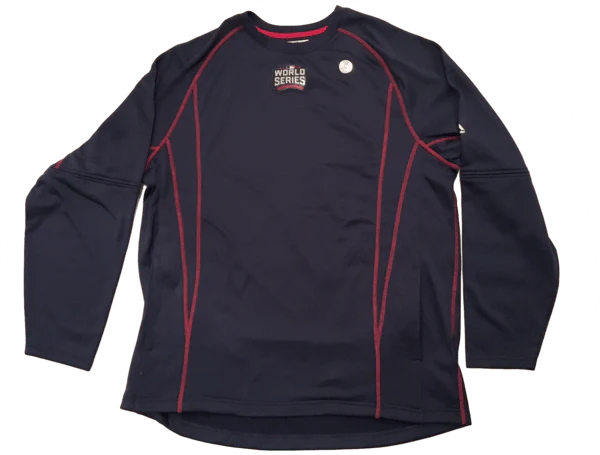 Men's Chicago Cubs Authentic Collection 2016 World Series Player Practice Pullover