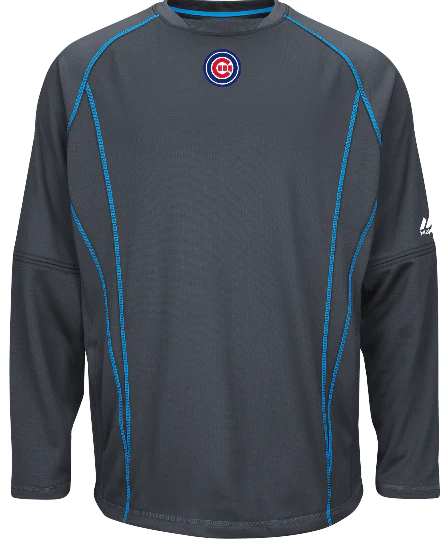Men's Chicago Cubs Authentic Collection Fashion Practice Pullover