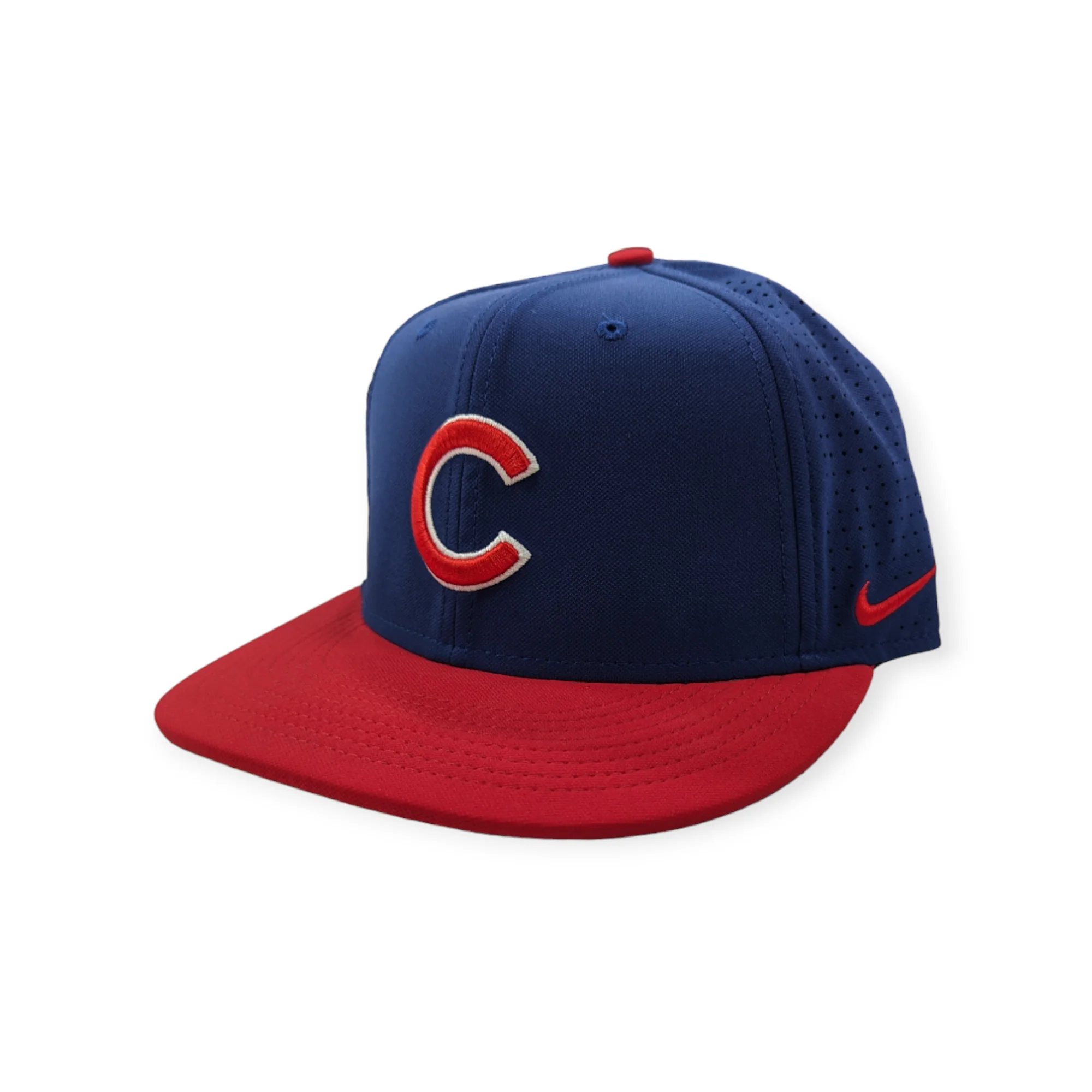 NIKE Chicago Cubs 2 Tone Deep Royal/Red Aero True Adjustable Dri-Fit Performance Hat