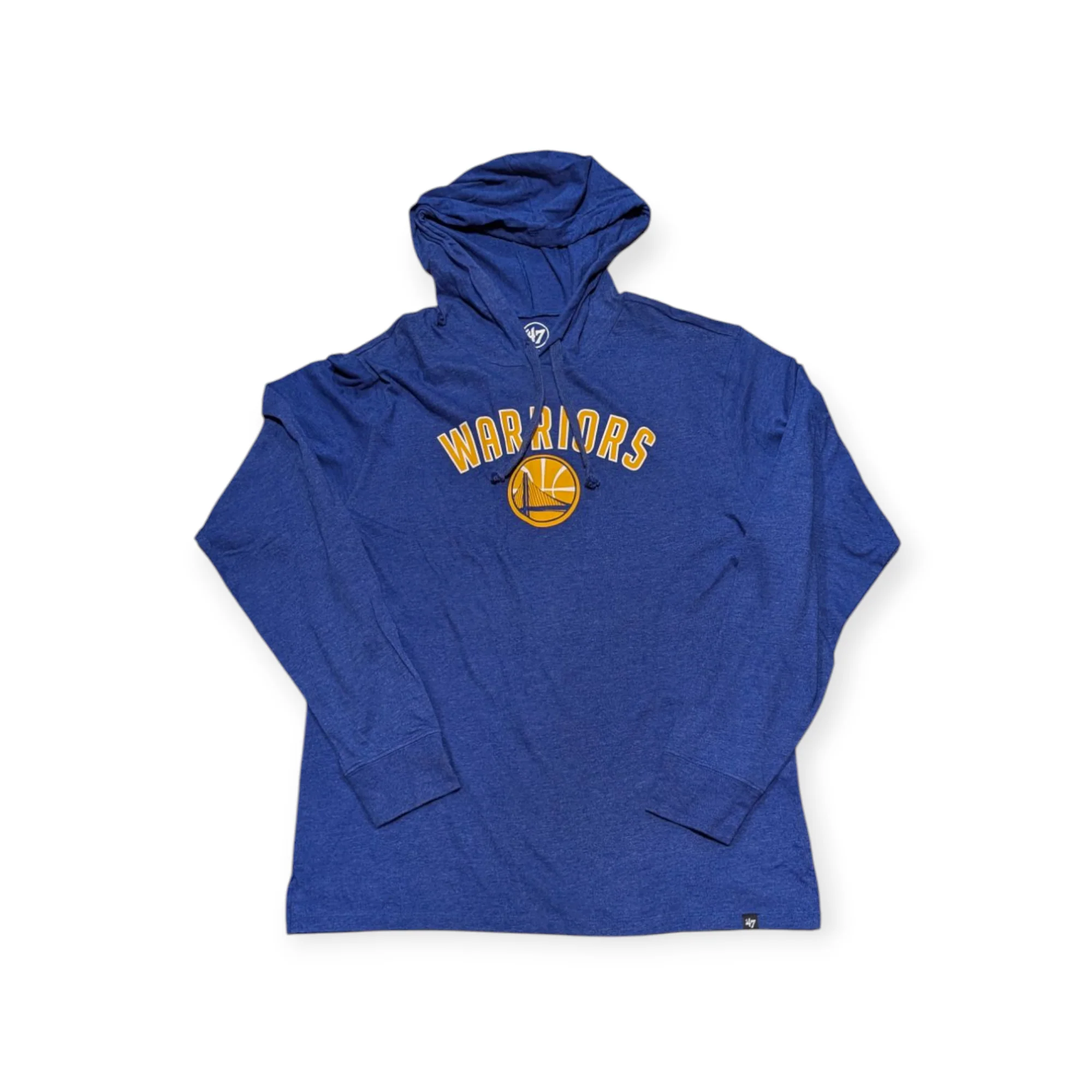 Mens Golden State Warriors '47 NBA Focus Club Hood Long Sleeve T-Shirt