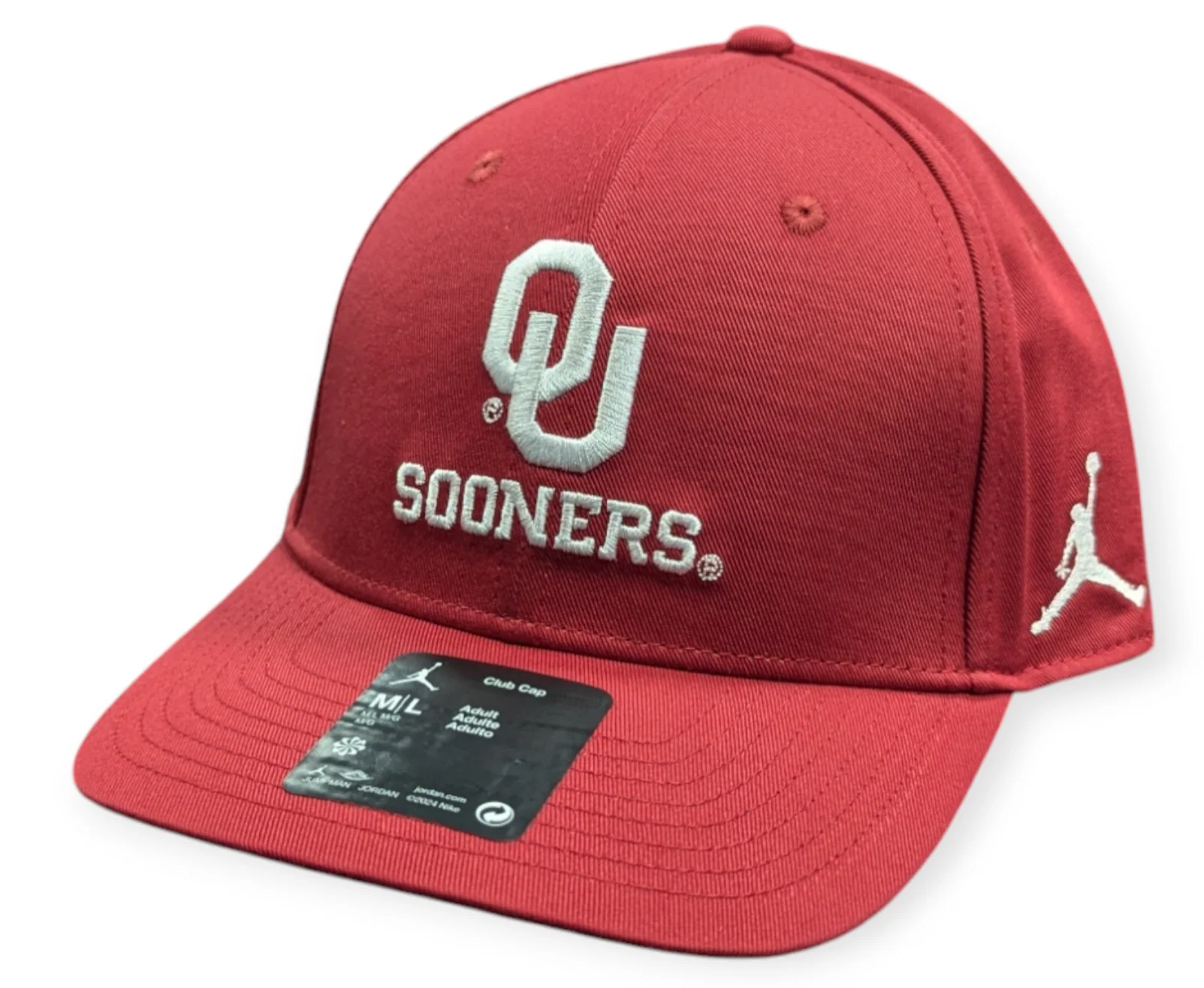 Oklahoma Sooners Nike Crimson Adjustable Club Hat