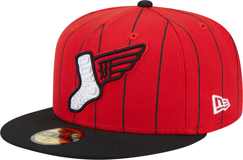 Chicago White Sox New Era 2025 City Connect 59FIFTY Fitted Hat - Red/Black