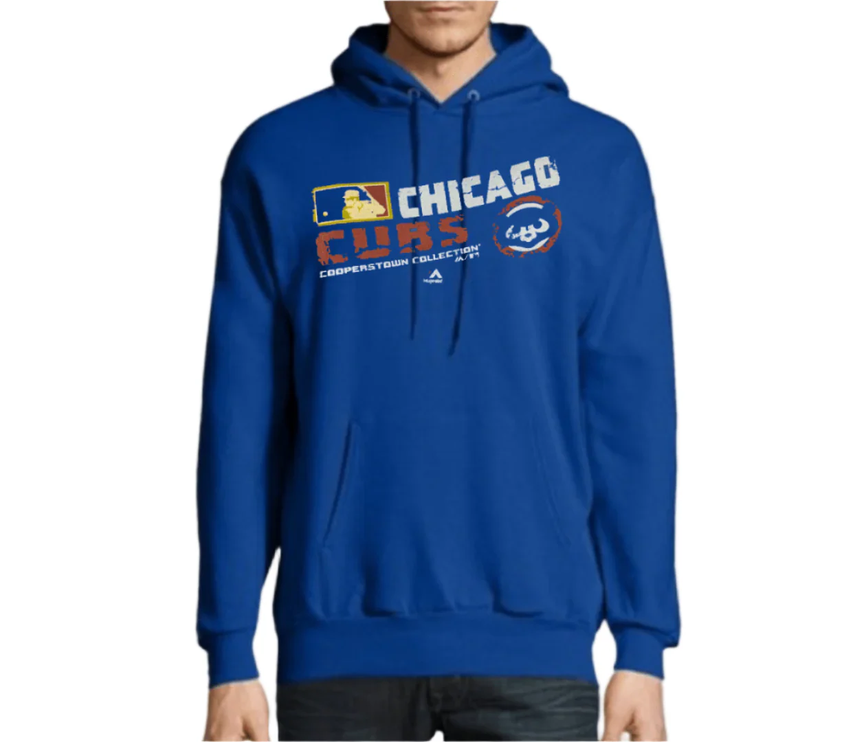 Men's Chicago Cubs Cooperstown Collection Team Choice Sweatshirt