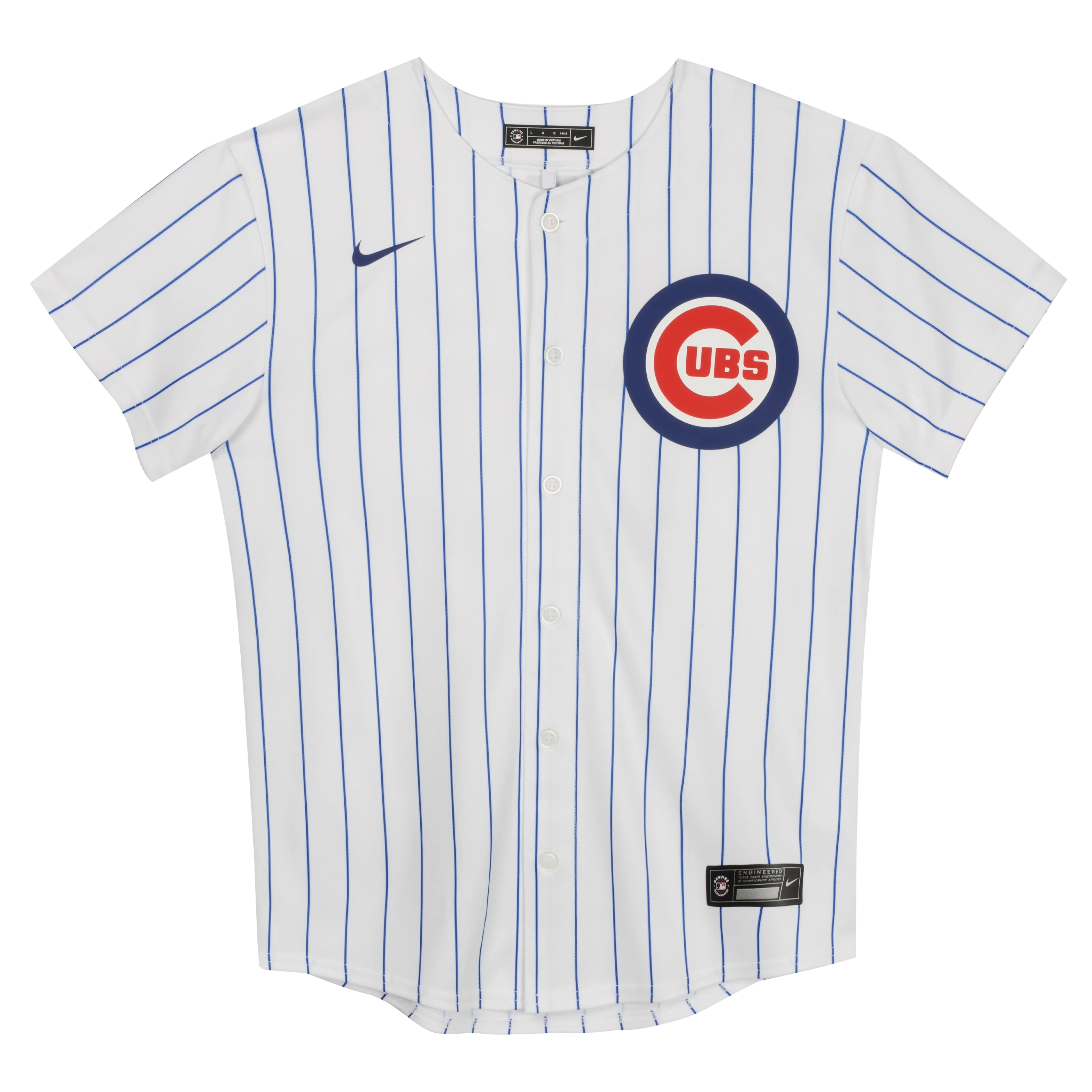 Chicago Cubs Toddler Nike White Home Replica Jersey