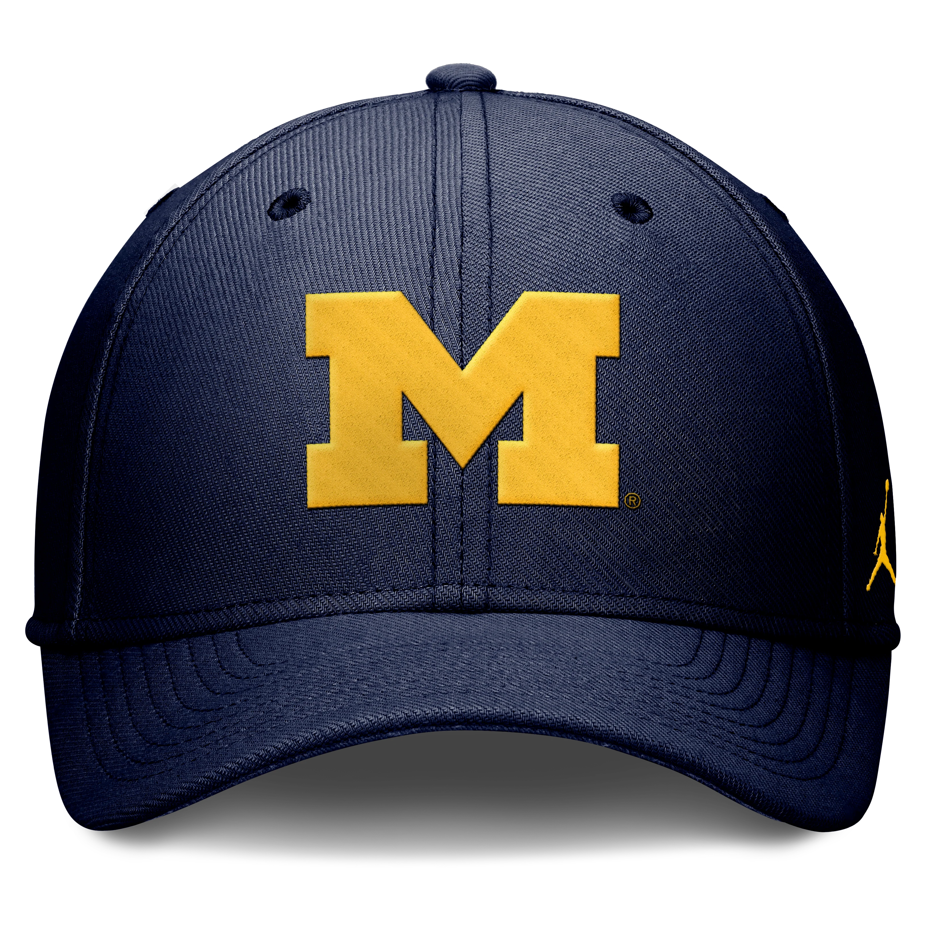 Michigan Wolverines Jumpman Navy Rise Flex Hat
