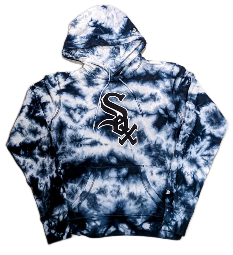 Mens Chicago White Sox New Era Tie-Dye Hoodie