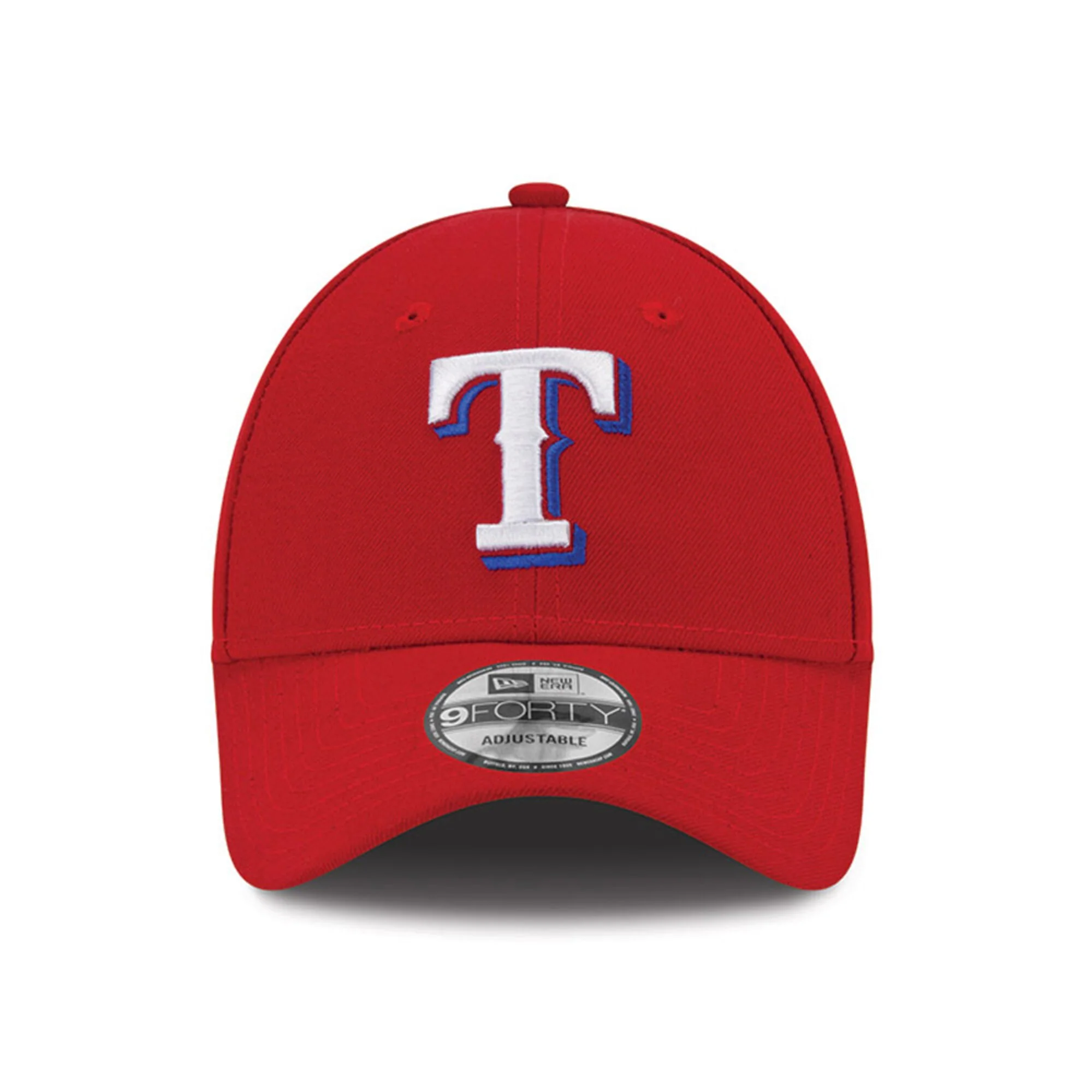 Men's Texas Rangers New Era Red League 9FORTY Adjustable Hat