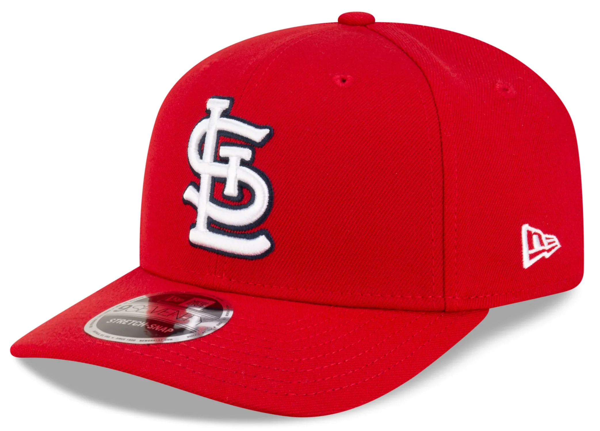 St. Louis Cardinals Red New Era Player Replica 9SEVENTY Stretch Snap Adjustable Hat