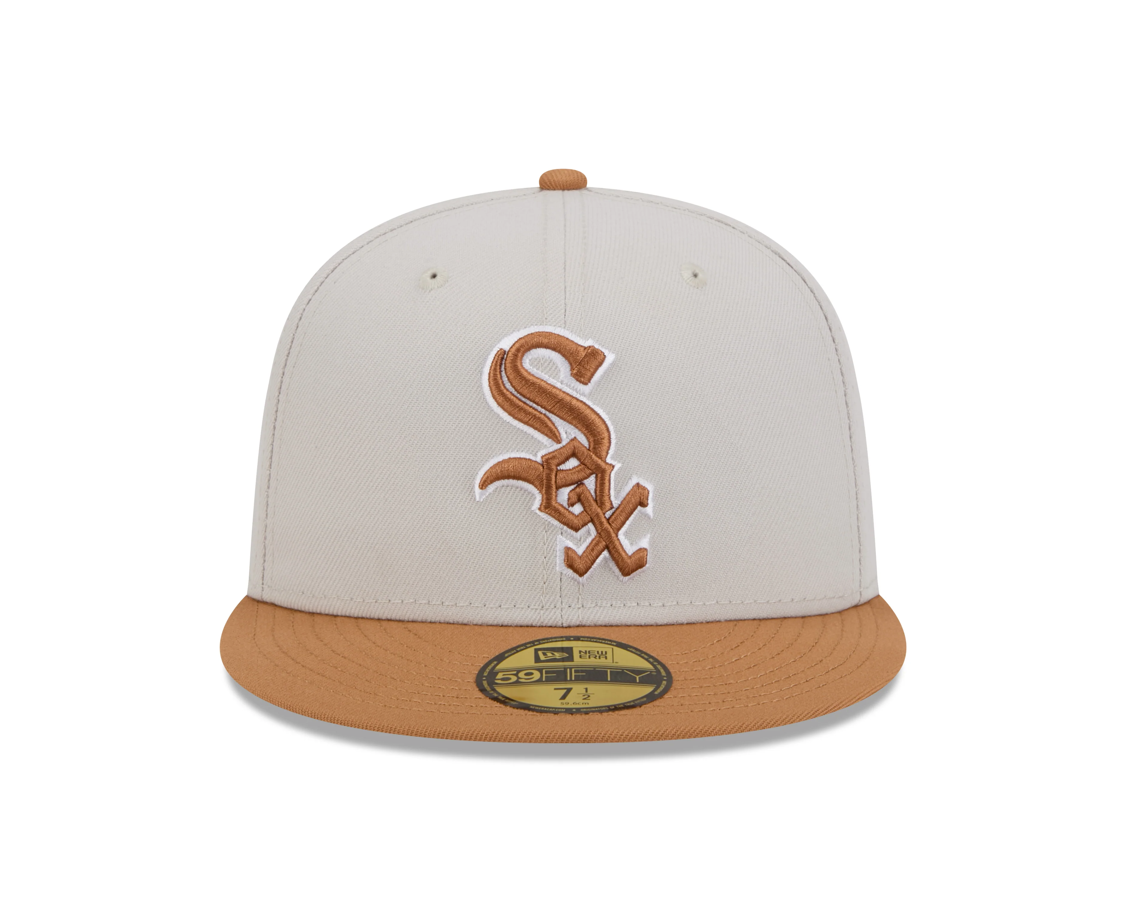Chicago White Sox 2 Tone Stone/Bronze 59FIFTY Fitted Hat